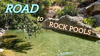 Best Rock Pools So.California | Matilija Creek | HWY 33 Ojai Los Padres Mts. | Episode 3