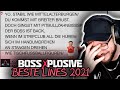 Bossxplosive mach wieder mehr die besten deutschraplines 2021  reaction