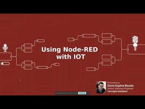 Using NodeRed with IOT