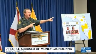7 people arrested in money laundering investigation, sheriff says
