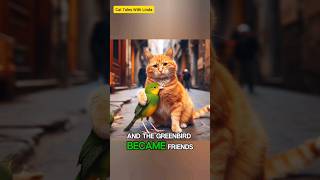 The Hungry Cat And The Green Bird 