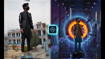 How To Make Neon City Portrait Photoshop Tutorial By  Neazy Khan