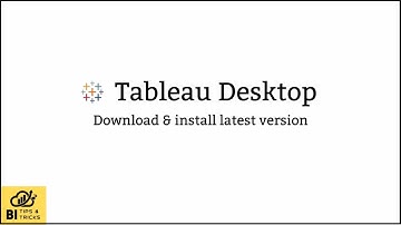 How to download & install Tableau Desktop