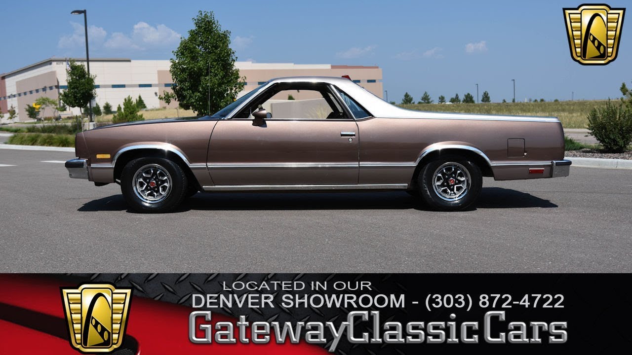 1983 Chevrolet El Camino Denver Showroom 352 Gateway Classic Cars