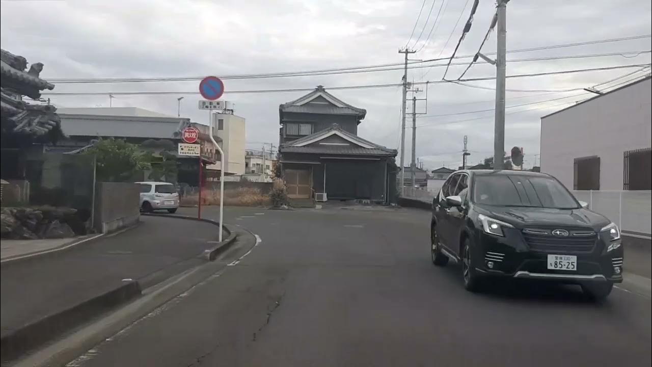 松山市松ノ木交差点大山寺町和気町馬木町安城寺町鴨川谷町走行 YouTube