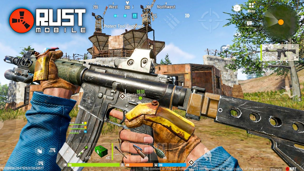 ARMED TERRITORY CLASH GAMEPLAY IN RUST MOBILE | PART-11 | - YouTube