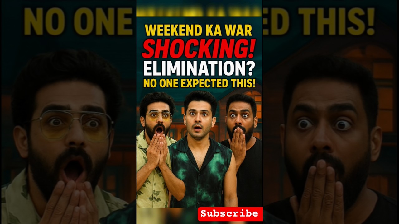 Weekend Ka Vaar SHOCKING Elimination 😱 | Bigg Boss Huge Twist!
