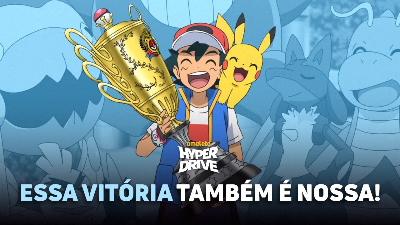 Pokémon  Ash ganhou a Liga Pokémon! - CinePOP