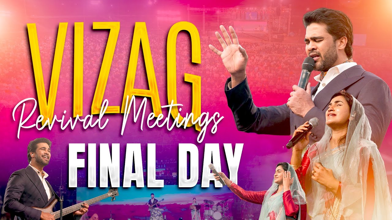 Vishakapatnam Revival Meetings || 15 Jan 2026 || Raj Prakash Paul || Jessy Paul || Final Day