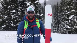 G3 FINDr Skis Overview