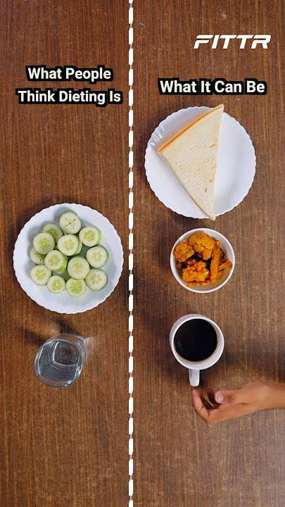What people think dieting is Vs what it can be! #fitness #health #diet
