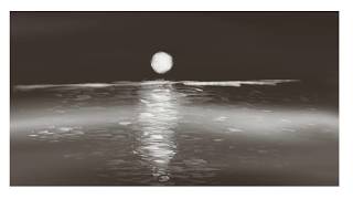 Procreate Painting for Beginners  - Ipad Pro Digital Art - Moon
