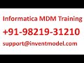 Basic and Advance properties of base object and match merge setup in Informatica MDM
