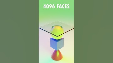 1 Face VS 1 Million Faces 3D Cloth Simulation 😀🔥  #3d #3danimation #satisfying #shorts #animation