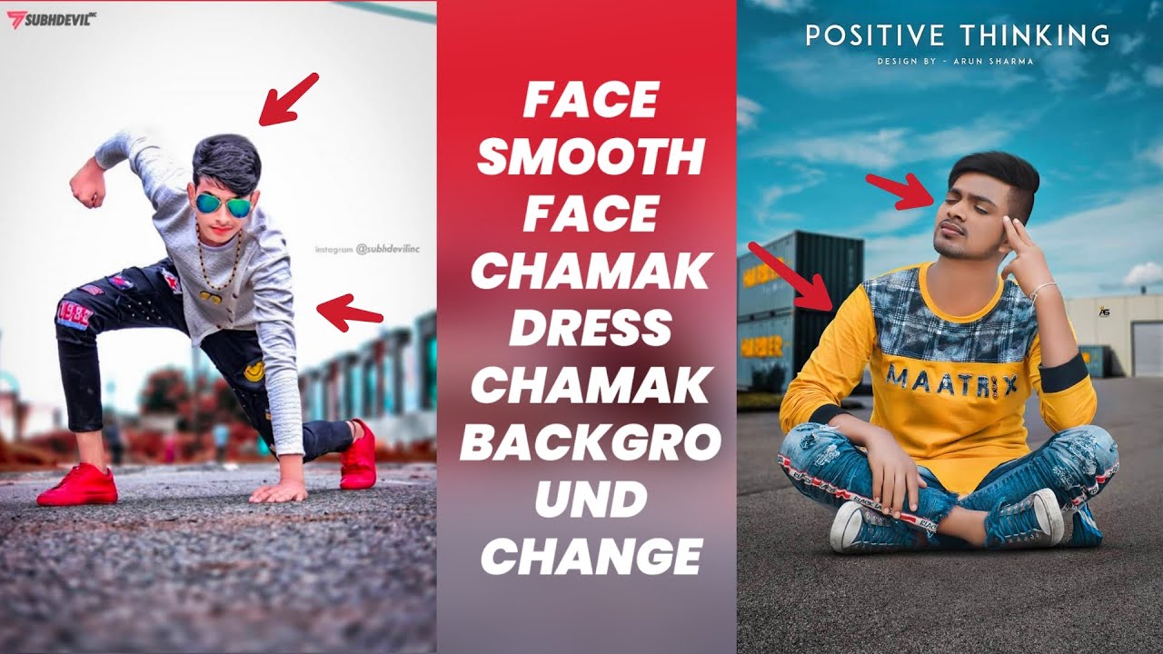 How to Edit Cb Photo Like Subh Devil Face Chamak, Hair Style, Background Change