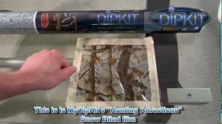 How to use MyDipKit Part 3 - which side goes up / down diy hydrographics