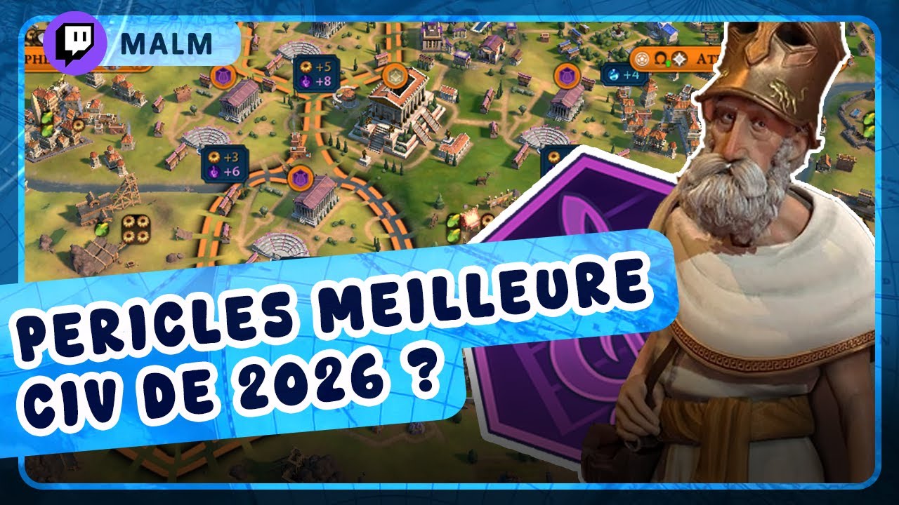 PERICLES LA MEILLEURE CIV DE 2026 ? sur CIVILIZATION 6