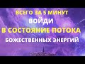 МГНОВЕННОЕ ПОВЫШЕНИЕ ВИБРАЦИЙ И ОЩУЩЕНИЕ ВНУТРЕННЕЙ СВОБОДЫ. СОСТОЯНИЕ ПОТОКА И НАПОЛНЕНИЕ СВЕТОМ