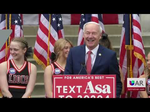 Exgobernador Asa Hutchinson anuncia su candidatura a la presidencia para el 2024