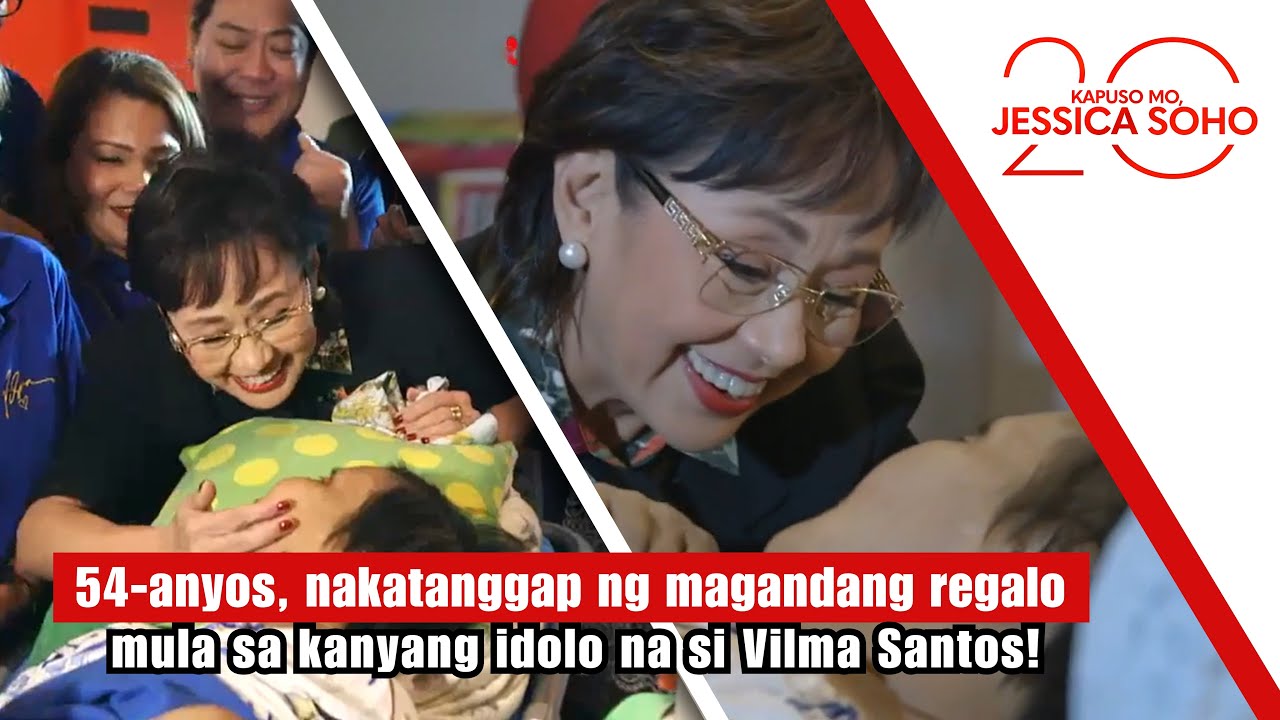 54-anyos, nakatanggap ng magandang regalo mula kay Vilma Santos! | Kapuso Mo, Jessica Soho