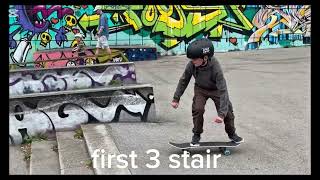 First 3 stair
