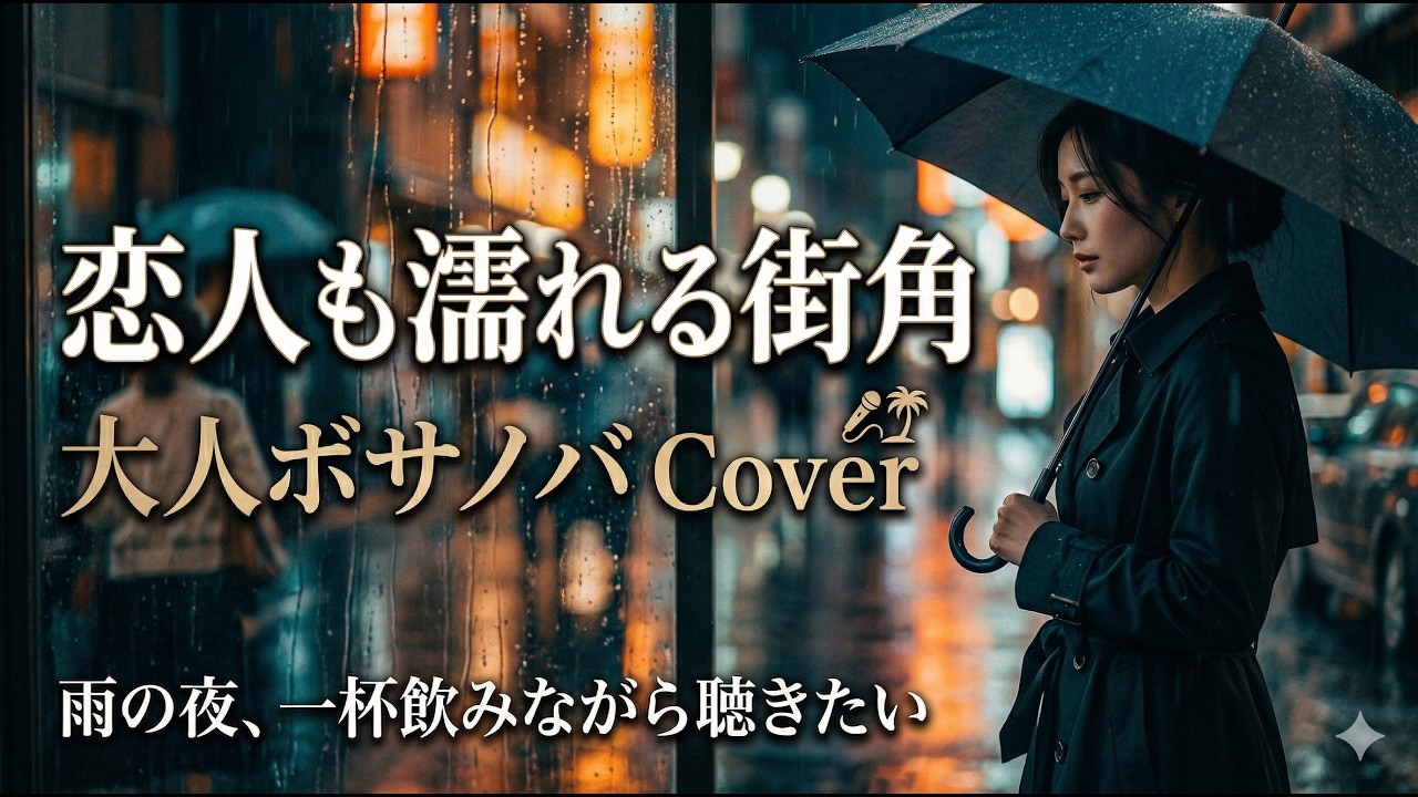 Acoustic Bossa Nova】Koibito mo Nureru Machikado - Masatoshi