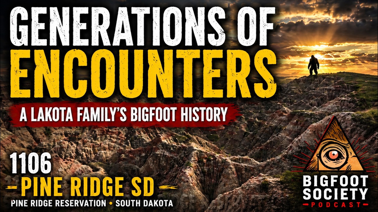 Lakota Family Bigfoot Encounters | Pine Ridge South Dakota | Bigfoot Society 1106