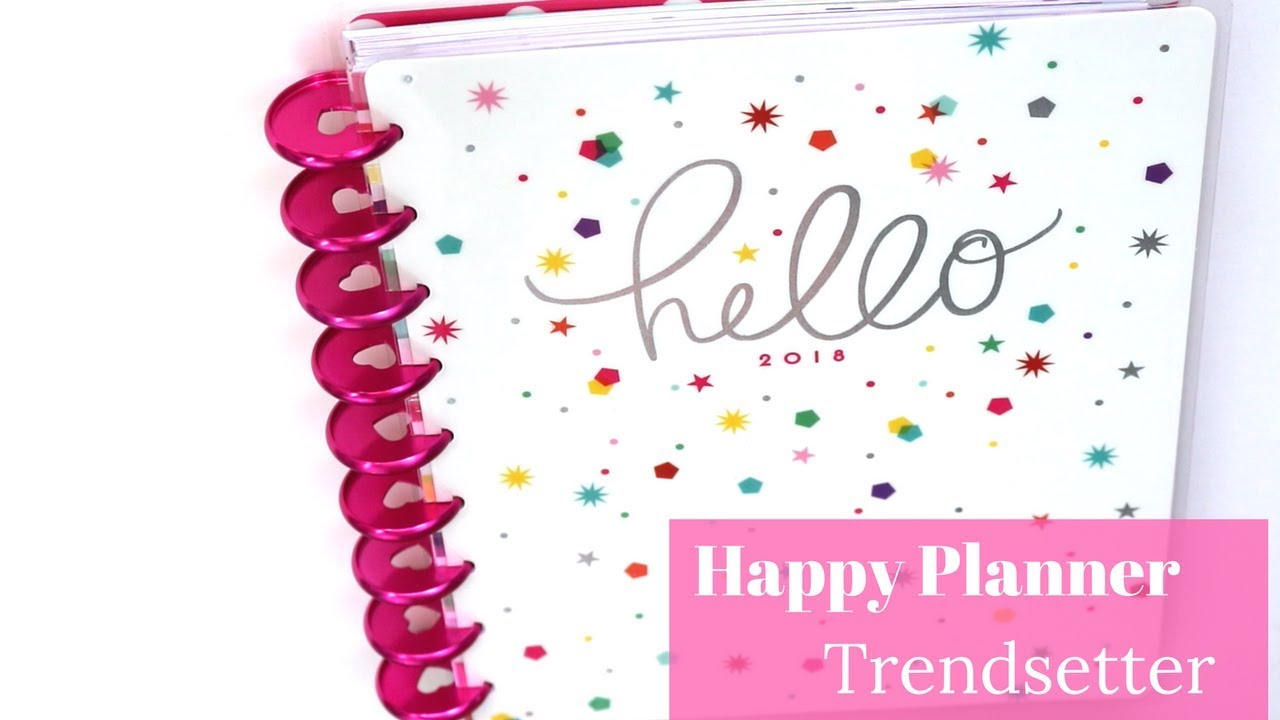Happy Planner Girl "Trendsetter" Planner YouTube