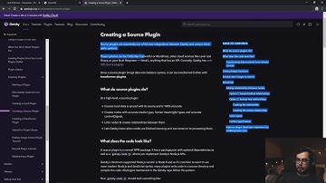 Gatsby & Wordpress - 5.4. - Creating a Custom Data Source Gatsby Plugin