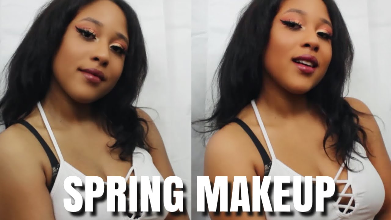 SPRING MAKEUP TUTORIAL 2019