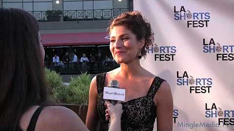 Marisa Petroro Interview at the LA Shorts Fest 2010 Opening Night Red Carpet
