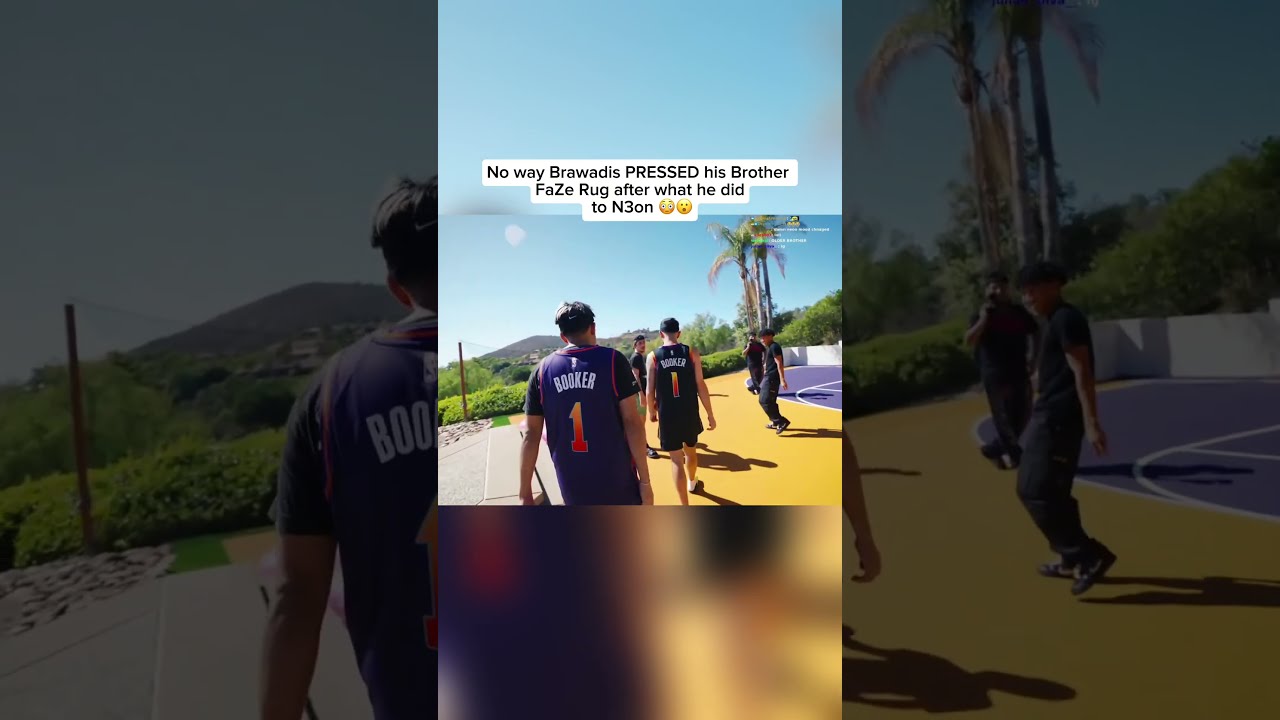 No Way Brawadis PRESSED His Brother FaZe Rug After What He Did To N3on 