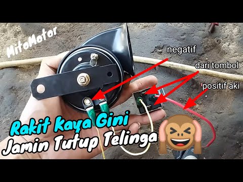 PASANG KLAKSON KEONG DENSO WATERPROOF DI TOYOTA CALYA