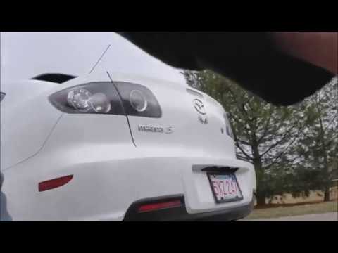 MAZDA 3 2.3L MUFFLER DELETE (HOW-TO) - YouTube