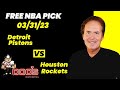 NBA Picks - Pistons vs Rockets Prediction, 3/31/2023 Best Bets, Odds & Betting Tips | Docs Sports