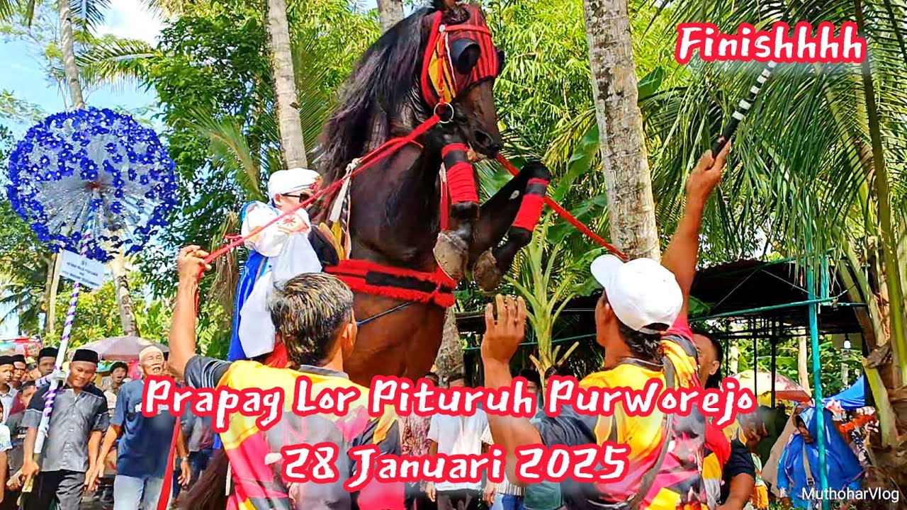 Finish Penurunan Peserta Khataman Prapag Lor Pituruh Purworejo 28 Januari 2025