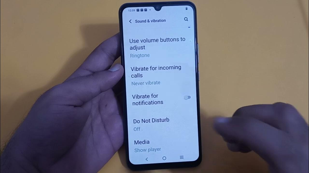 how to disable vibrate for notification in Vivo y01A, Vivo y01A mein
