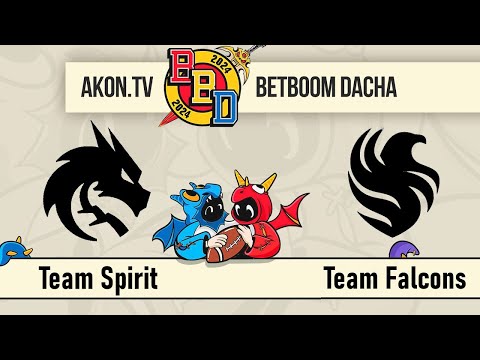 ДОТА 2 [RU] Team Spirit vs Team Falcons [bo5] Плей-офф - Гранд-финал