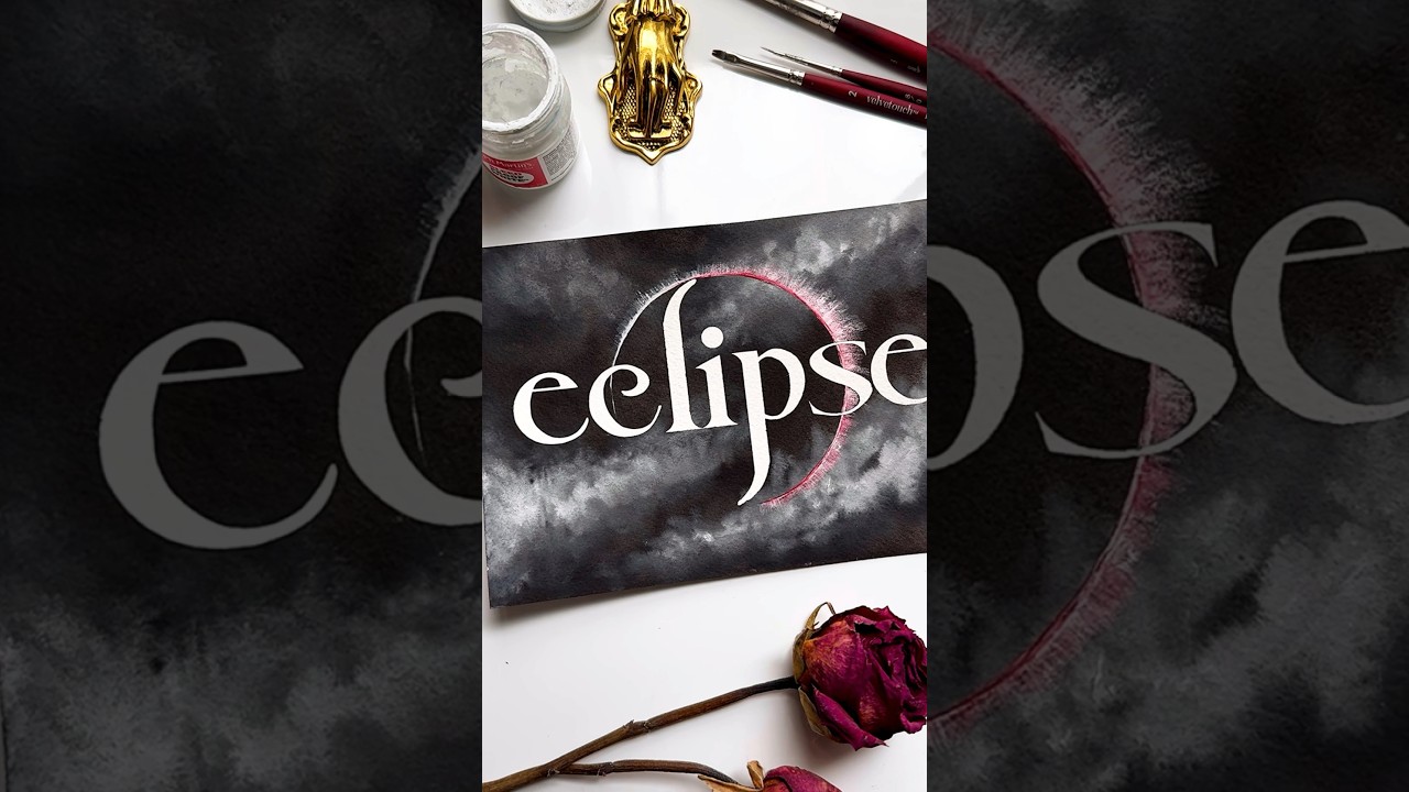 Eclipse painting 🌚 