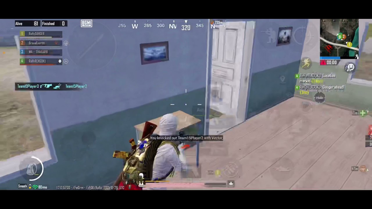 1v2 @8bitakshu  @TeamINDtrance 🔥✨