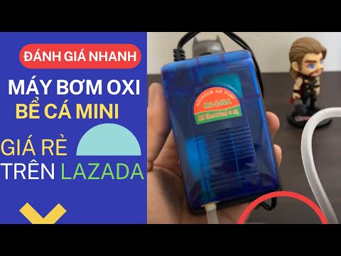 Review Máy Bơm Sục Khí Oxy Bể Cá Mini Giá Rẻ Trên Lazada - Đánh Giá Nhanh | Foci