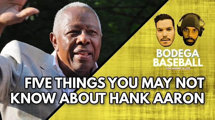 Five things you may not know about Hank Aaron