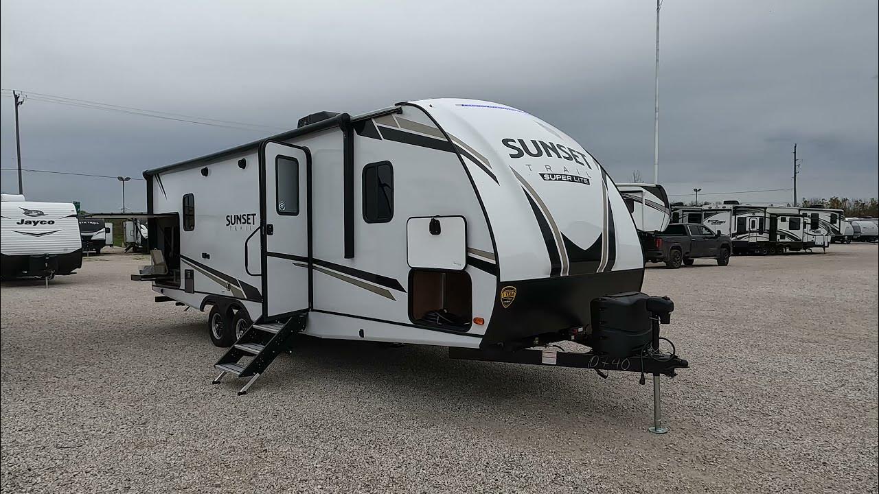 2022 Crossroads Sunset Trail 253RB Travel Trailer YouTube