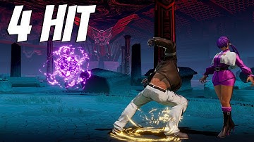 KOF XV : Yashiro - 4 HIT 1000+ Damage Combo !