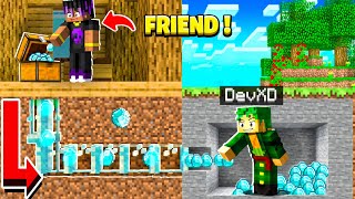 3 Ways to Steal My Friend's Diamonds! - Minecraft 🤯