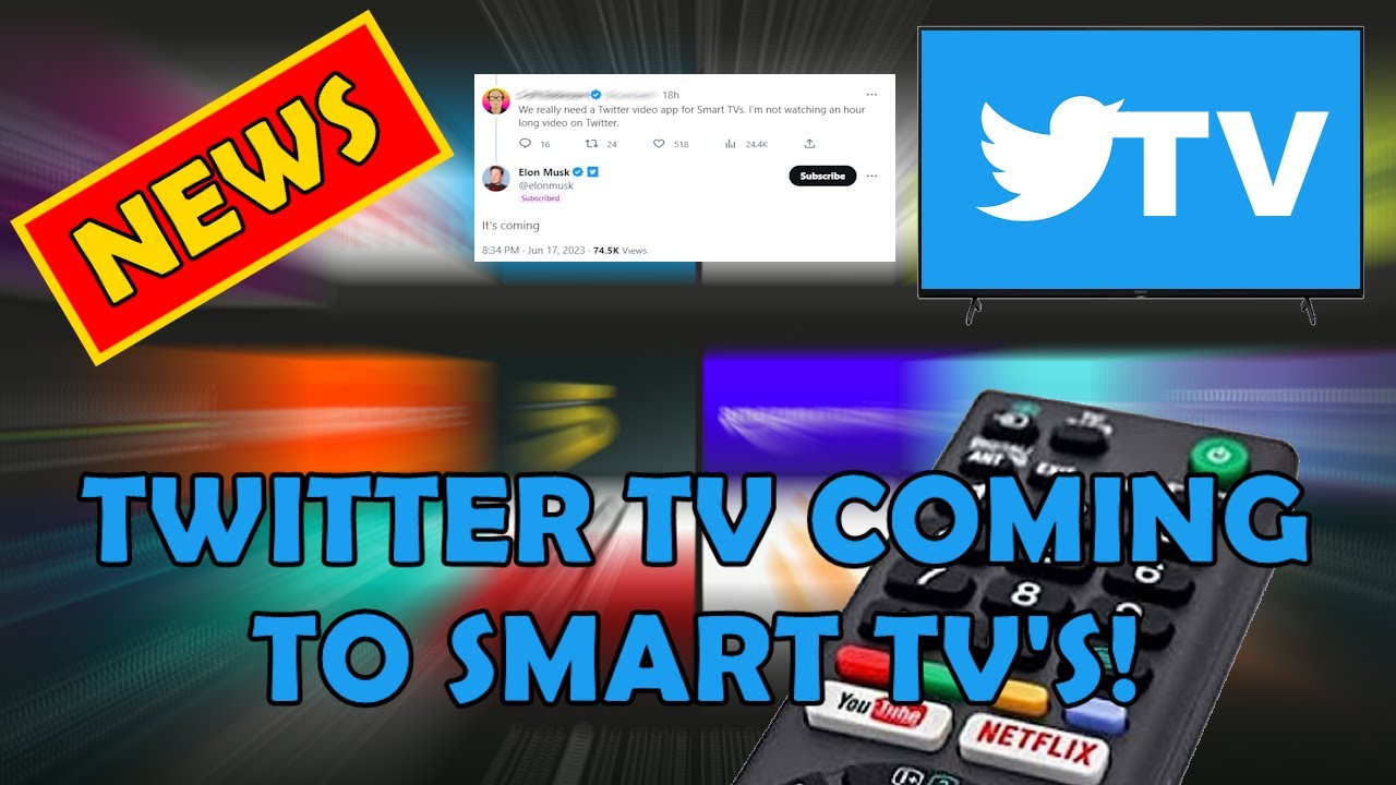 NEWS Twitter TV App Coming To Smart TVs!