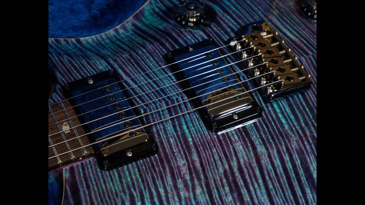 Flyover Northern Lights PRS Private Stock finish on a Paul Reed Smith