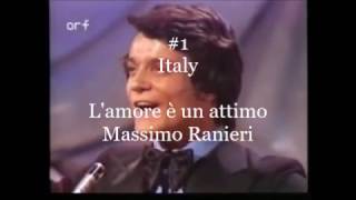 Eurovision | My top songs 1971 (top 8 out of 18)