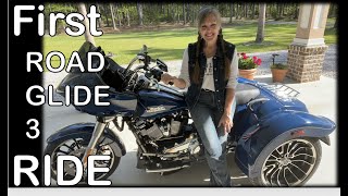Bringing My Road Glide 3 Home | What I learned about this motorcycle | 1st Ride | New Parts | Review