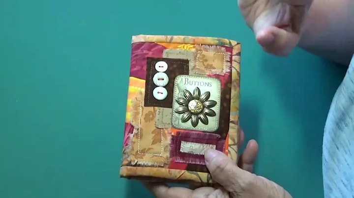 Quilted Fall Needle Book How To and Flip Through